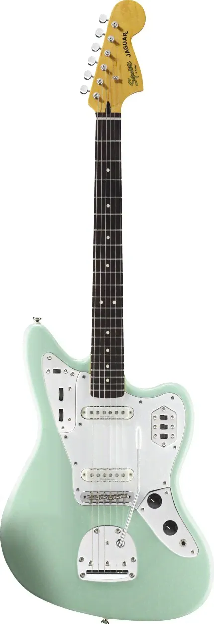 Электрогитара FENDER SQUIER VINTAGE MODIFIED JAGUAR RW SURF GREEN