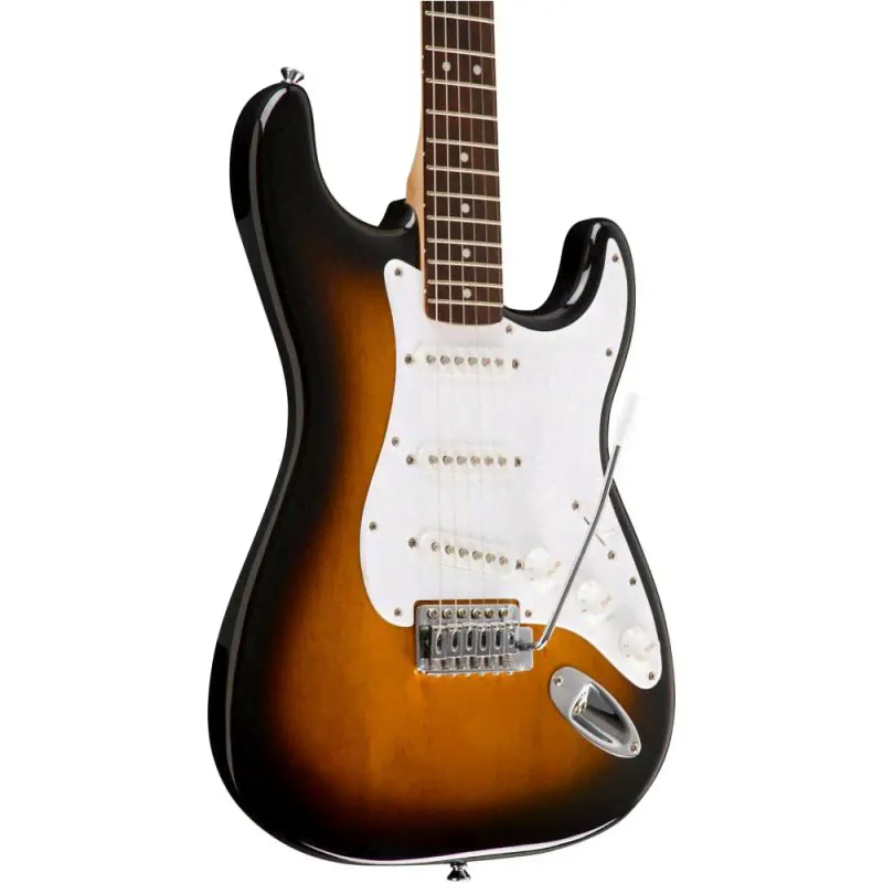 SQUIER by FENDER Affinity Stratocaster RW Brown Sunburst-3