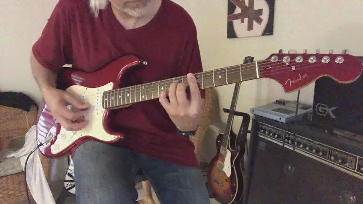 (SOLD!) Squier Affinity Stratocaster 2004, Candy Apple Red, w/ upgrades! matching CBS Headstock