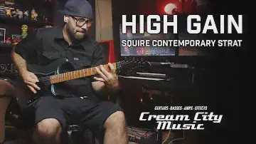 HIGH GAIN: Squier Contemporary Stratocaster HH FR Demo