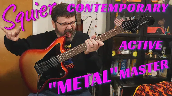 Can an EMG 81/60 pickup combo turn a Squier Contemporary Active Jazzmaster into a METALmaster?