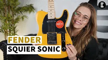 Fender Squier Sonic Tele MN ButterscotchB | EGITANA.pt