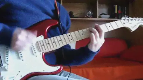 Squier Stratocaster Standard Made in Indonesia 2009 through pocket pod - clean tones