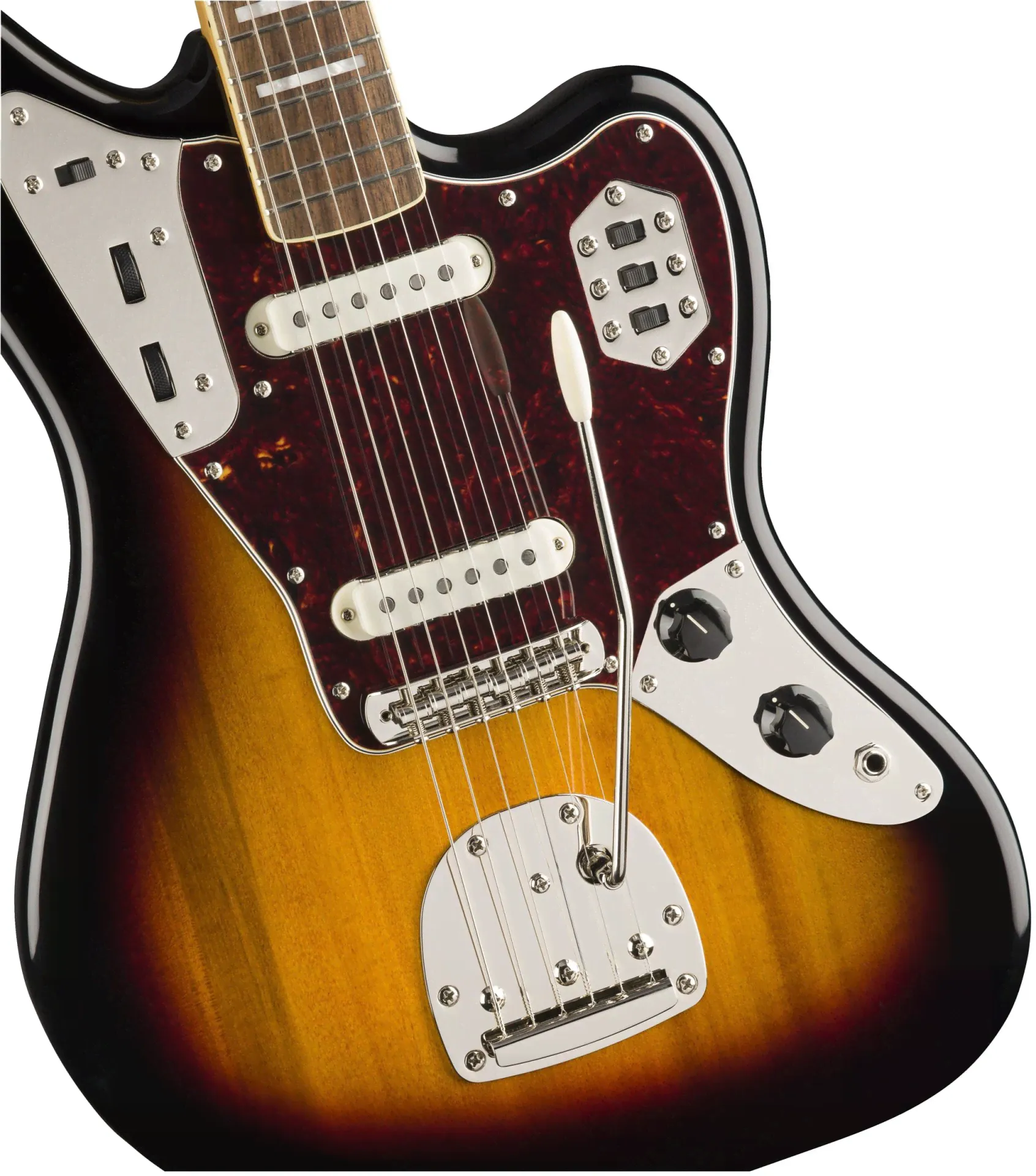 FENDER SQUIER Classic Vibe 70s Jaguar LRL 3-Tone Sunburst