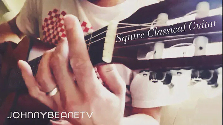 Playing a Squire Classical Guitar in 2016