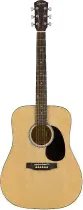 FENDER SQUIER SA-150 DREADNOUGHT, NAT, цвет натуральный