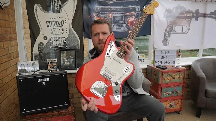 Squier By Fender Vintage Modified Jaguar Candy Apple Red Review