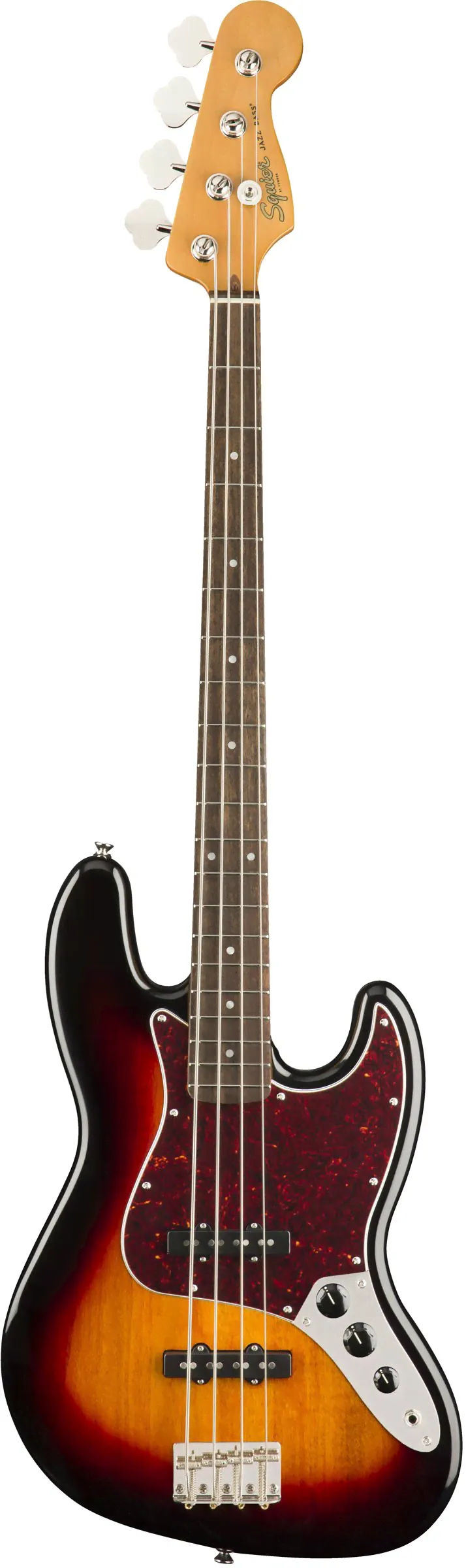 FENDER SQUIER Classic Vibe 60s Jazz Bass LRL 3-Tone Sunburst-2