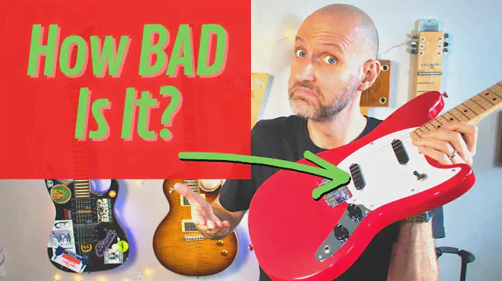 How BAD is the Squier Sonic Mustang [review and demo] #electricguitar #budgetguitar #cheapguitar