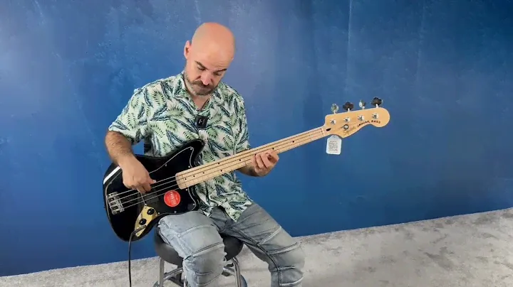 Bajo Squier Affinity Jaguar Bass H Mn-Bk - Demo
