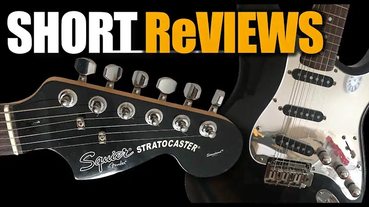 Squier Special Edition Standard Strat SHORT REVIEW  - 2004