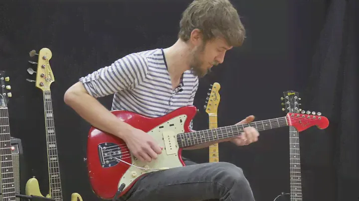 1963 Fender Jazzmaster Candy Apple Red - Atoyboy Guitars