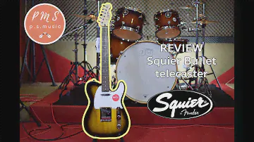 [Review] Fender® Squier Bullet Telecaster กีตาร์ไฟฟ้ามือใหม่ทรง TELE ที่ขายดีที่สุด 🔥