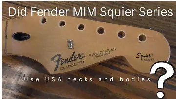 Fender MIM Squier Series