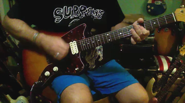 1997 Squier Jagmaster Vista Fender in Sunburst