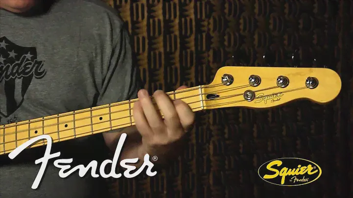 Squier Vintage Modified Telecaster Bass Special Demo | Fender