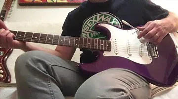 2000 Squier Stratocaster Affinity Series Rare Galactic Purple Finish China