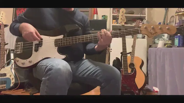2009 Squier P Bass Short Demo