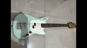 VLOG #2 | Squier Classic Vibe 60's Mustang Bass - Review & Demo Indonesia #squier #bass #review