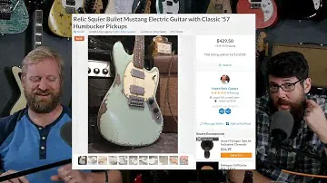 $500 Squier Bullet Mustang Relic - Excerpt from episode 253