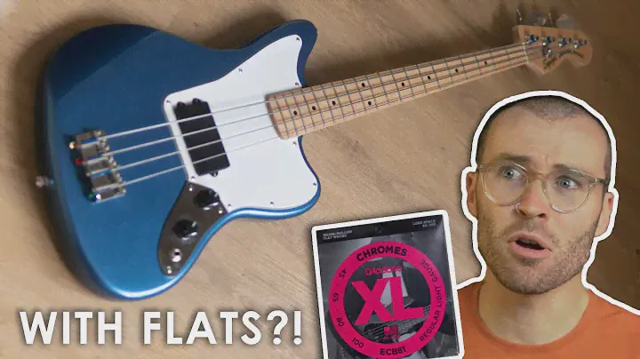 Built for Flatwounds?! | Squier Affinity Jaguar Bass H [Demo]