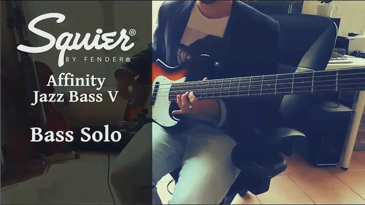 Squier Affinity Jazz Bass V - Bass Solo