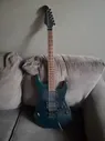 Электро- гитары Fender Squier Stagemaster HH Electric Guitar with ghost flames floyd rose bridge