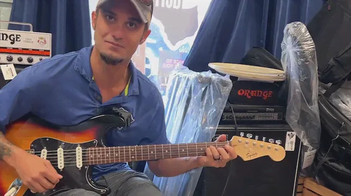 Steven Parente Vintage Hand Wound Pickups Installed Into a 2009 Fender Squier Bullet