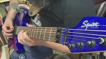 ambient guitar with 2000 Squier Stagemaster