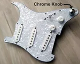 2023 FENDER SQUIER STRAT SSS 11-HOLE LOADED PICKGUARD Stratocaster w Crazy MODS