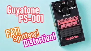 Guyatone PS-001 Distortion - Don't Expect Well Behaved Tones! This Rare Japanese Pedal Is NOT A Boss