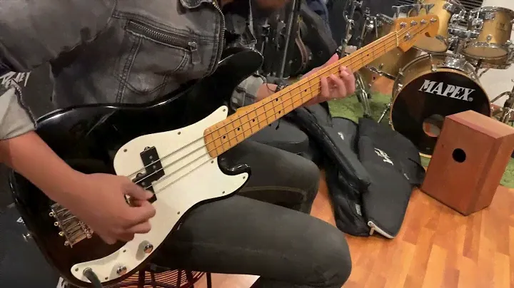 RARE 1989 Squier II Precision Bass MIK