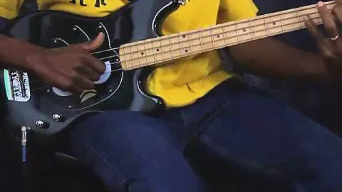 Squier Badtz-Maru Bronco Short Scale 4 String Bass Guitar