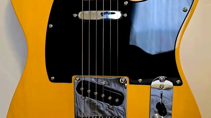 Squier Sonic Telecaster. Butterscotch Blonde quick review.