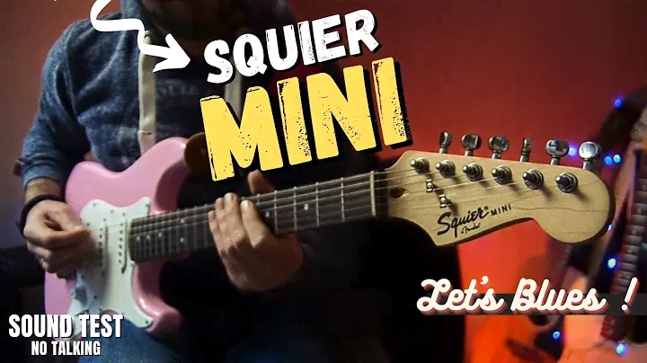 Squier Mini Stratocaster Blues Sound Test :)