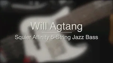 Will's Squier Affinity Jazz V