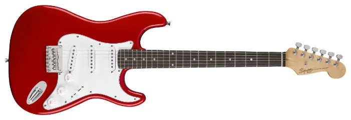 Электрогитара Squier MM Stratocaster HT red-0