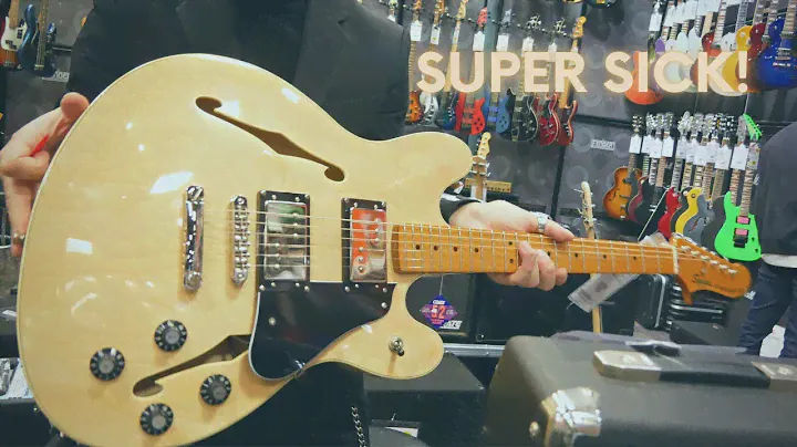The Squier Classic Vibe Starcaster (Natural Finish) !