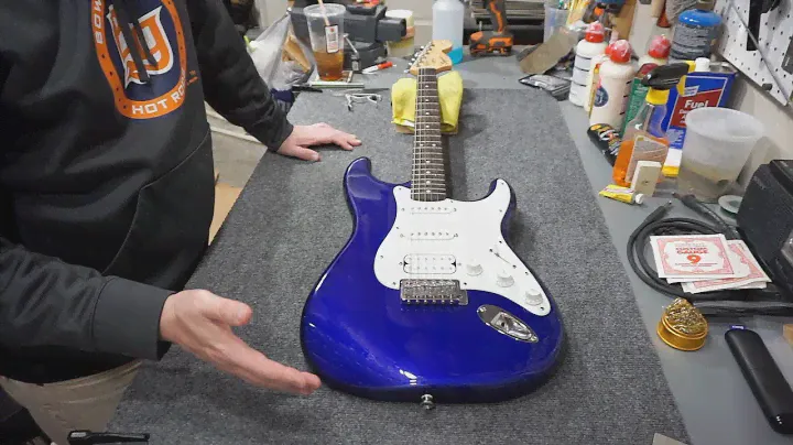 Tearing Down and Disassembling a 2009 Squier Stratocaster Affinity (plus bonus sneak peek)