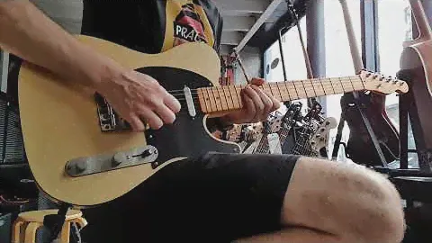 Squier 40th Anniversary Telecaster Vintage Edition Satin Vintage Blonde - Effect On Line