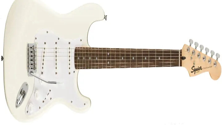 Squier Bullet Stratocaster Made in Indonesia 2020 Part.1 (no talking)