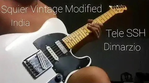 Squier Vintage Modified Tele SSH | Dimarzio Hot Rail