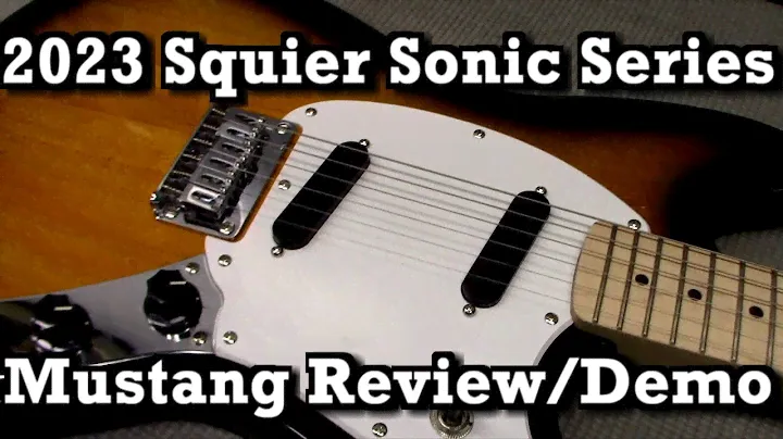 2023 Squier Sonic Series Mustang Review / Demo / 2 Tone Sunburst