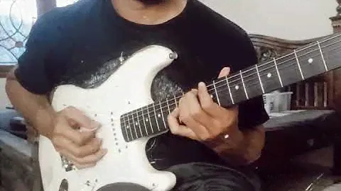 SQUIER BULLET STRATOCASTER INDONESIA - BLUES IMPROVISATION #squier #stratocaster #mateusasato