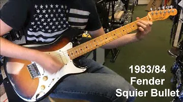 1983/1984 Fender Squier Bullet 1 'Strat Style' Electric Guitar