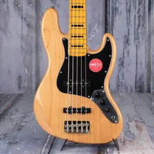 squier classic vibe 70s Jazz Bass V 5-String Natural