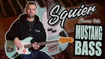 Squier Classic Vibe 60's Mustang Bass : une basse faite pour les guitaristes ? (oui mais pas que...)