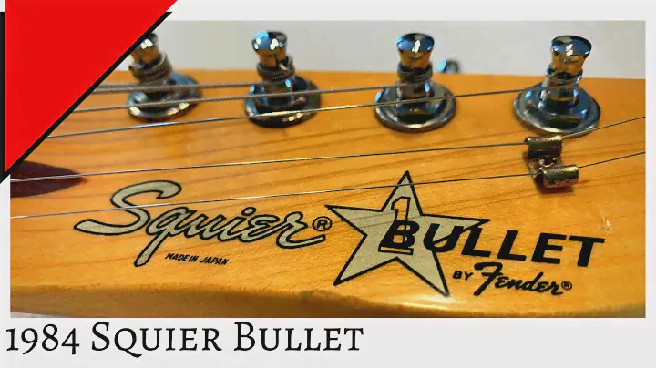 1984 Japanese-made Squier Bullet Guitarchaeology w/ Jabroni's Guitar Show