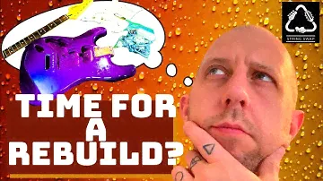 1999 Fender Squier Strat rebuild video #1