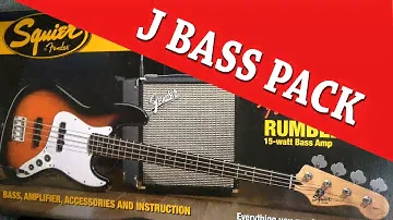 Squier Affinity J Bass Pack Unboxing with Cranbourne Music